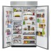 KitchenAid KBSN608EPA 48 inch 30 cu. ft. Built-In Side by Side Refrigerator in Panel Ready